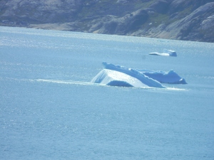 Iceberg flipping